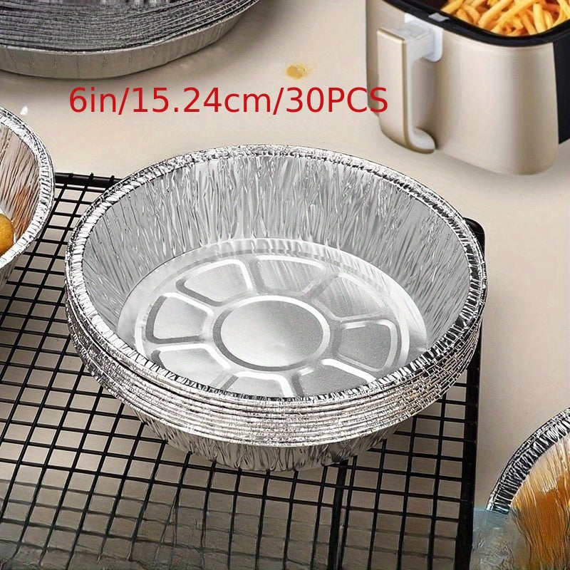 Air Fryer Special Trays Tin Foil Tray Silicone Absorbing Boxes Kitchen Supplies