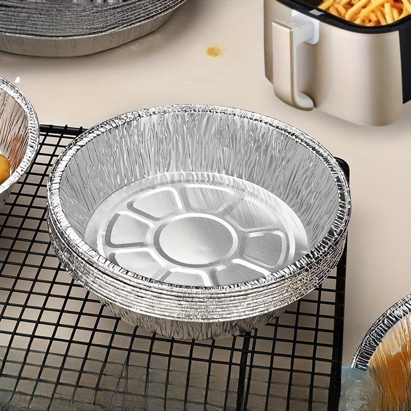 Air Fryer Special Trays Tin Foil Tray Silicone Absorbing Boxes Kitchen Supplies
