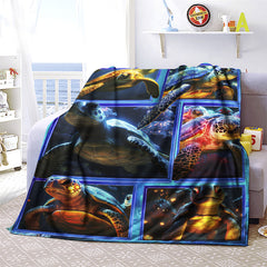 Sea Turtles Print Blanket Lightweight Flannel Throw