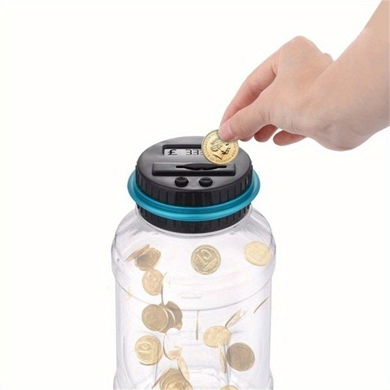 LCD Coin Bank with Accurate Counting