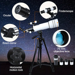 Astronomical Telescope Monocular F40070 for Outdoor Camping