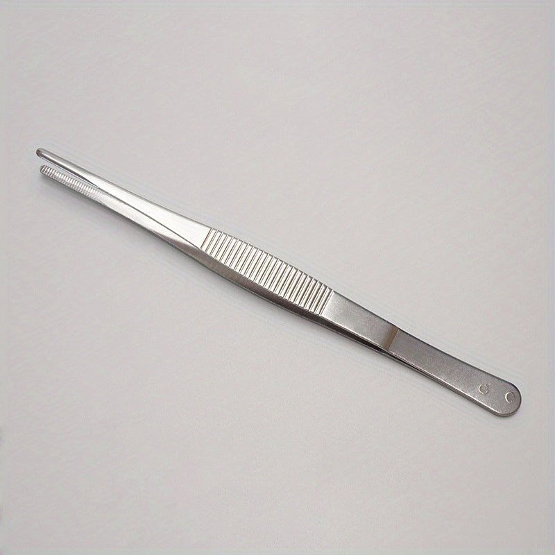 2pcs Stainless Steel Tweezers for Precision Work