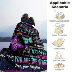 Soft Portable Camping Thin Blanket Lightweight Flannel Throw Blanket