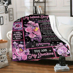 Colorful Portable Camping Thin Blanket Lightweight Flannel Throw Blanket
