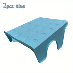 2pcs Plastic Shoe Holder Two-tier Shoe Storage Rack