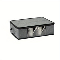 Stylish Cup Storage Bag with Dividers for Coffee & Tea Cups