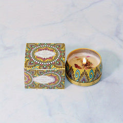 Soy Wax Dried Flower Scented Candle Wedding Ceremony Fragrance