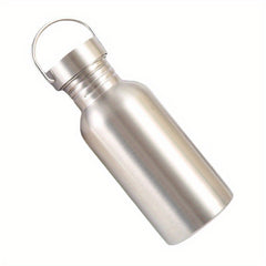 Portable Stainless Steel Water Bottle with Handle for Outdoor Travel