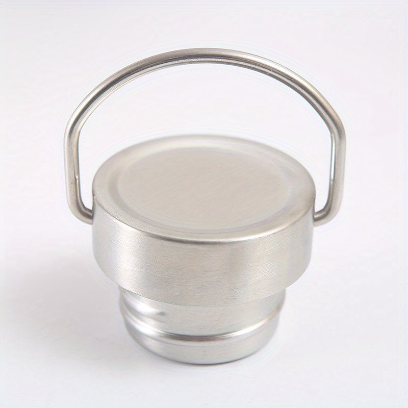 Portable Stainless Steel Water Bottle with Handle for Outdoor Travel
