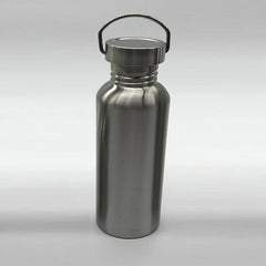 Portable Stainless Steel Water Bottle with Handle for Outdoor Travel
