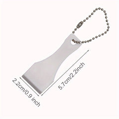 10pcs Lottery Scratch Tool Keychain Plastic Scratcher Household Gadget