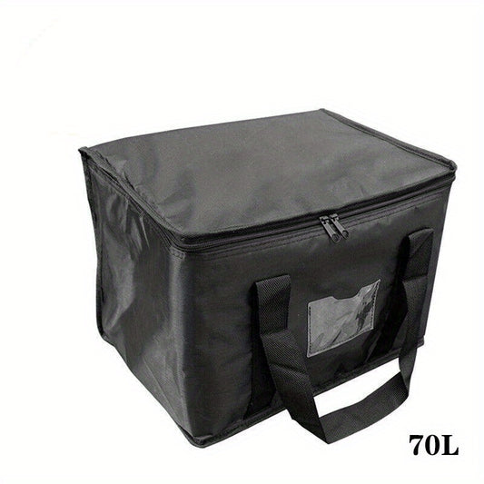 Large Insulated Cooler Bag for Picnic and Camping, 70L Capacity