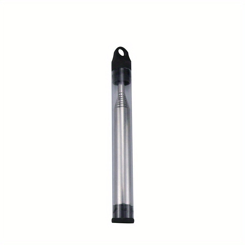 2pcs Stainless Steel Fire Blow Tube for Camping