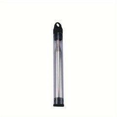 2pcs Stainless Steel Fire Blow Tube for Camping