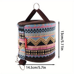 Outdoor Camping Tissue Box Wall Mount Storage Bag