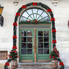Christmas Tinsel Garland Twist Hanging Fireplace Mantel Decor