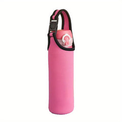 Insulated Cup Sleeve with Carrying Strap and Pouch