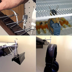 10pcs Large Binder Clips School Office Supplies
