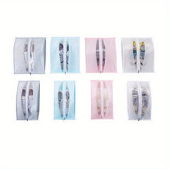 Waterproof Shoe Storage Bag with Handle, Dust Proof Packing Bag with Zipper