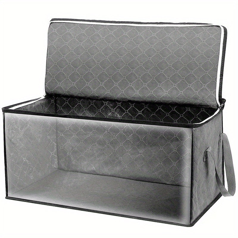1pc Non woven Storage Bag Quilt Foldable Storage Bag Clear Window