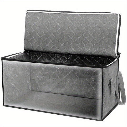 1pc Non woven Storage Bag Quilt Foldable Storage Bag Clear Window