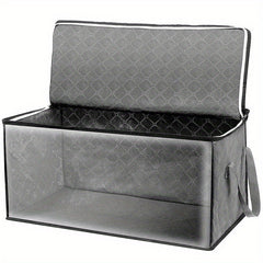 1pc Non woven Storage Bag Quilt Foldable Storage Bag Clear Window