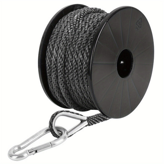 2in 50ft Double Braided Nylon Boat Anchor Rope Dock Rope