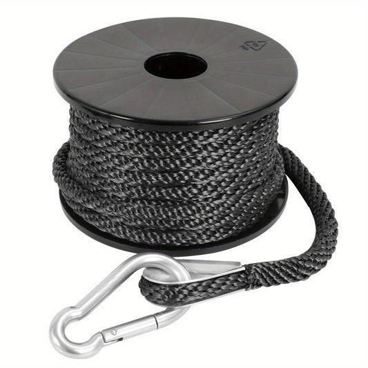 2in 50ft Double Braided Nylon Boat Anchor Rope Dock Rope
