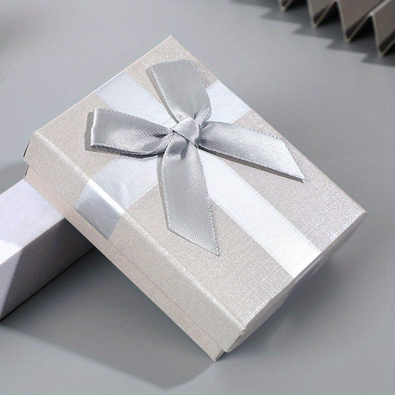 2pcs Jewelry Box for Birthday Gift with Bow