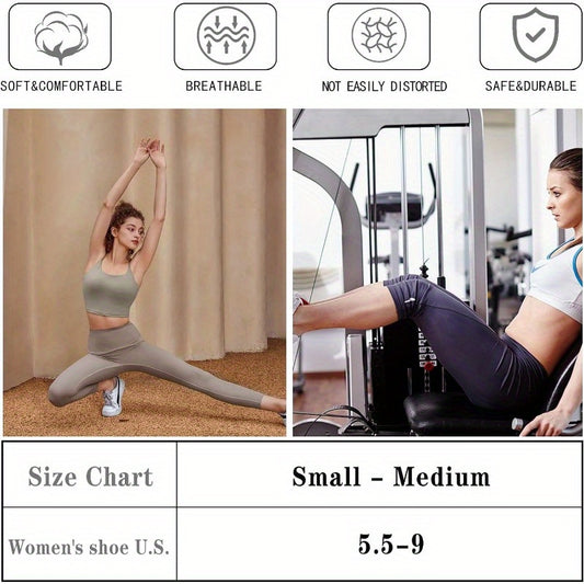 3 Pairs Breathable Yoga Socks Cozy Non-slip Pilates Ballet