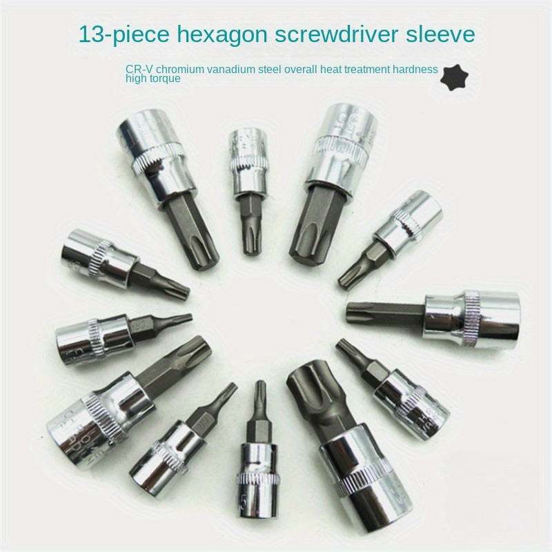Hex Socket Wrench T-shaped Wrench Bit Set