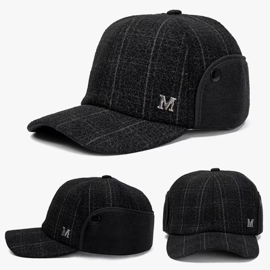 Winter Thickened Warm Baseball Cap Men's Ear Protection Outdoor Cap