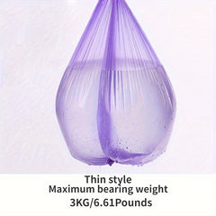 100pcs Plastic Garbage Bags Convenient Trash Bag