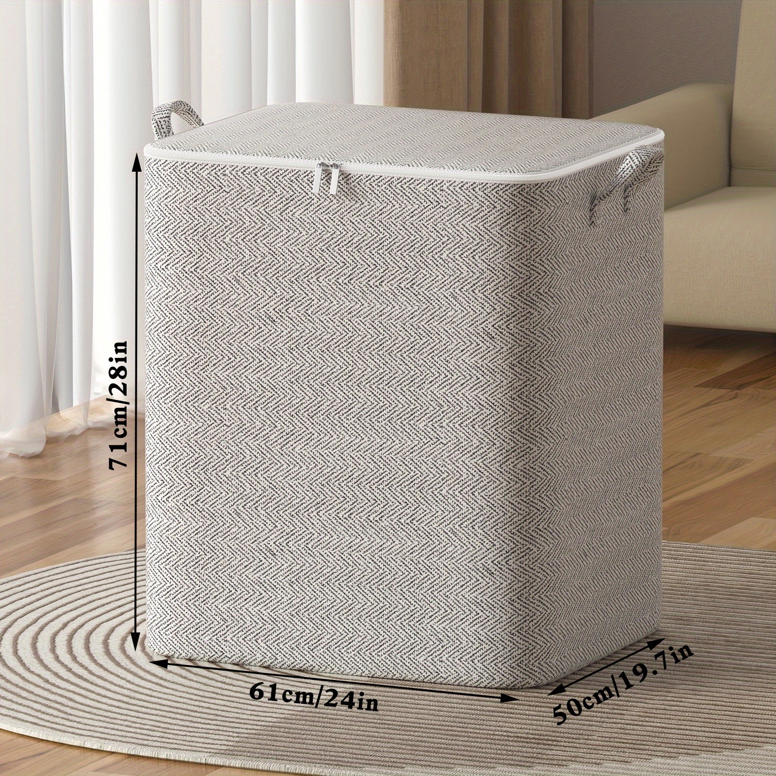 1PC Clothing Storage Bag Large Capacity Quilts Organizer Box