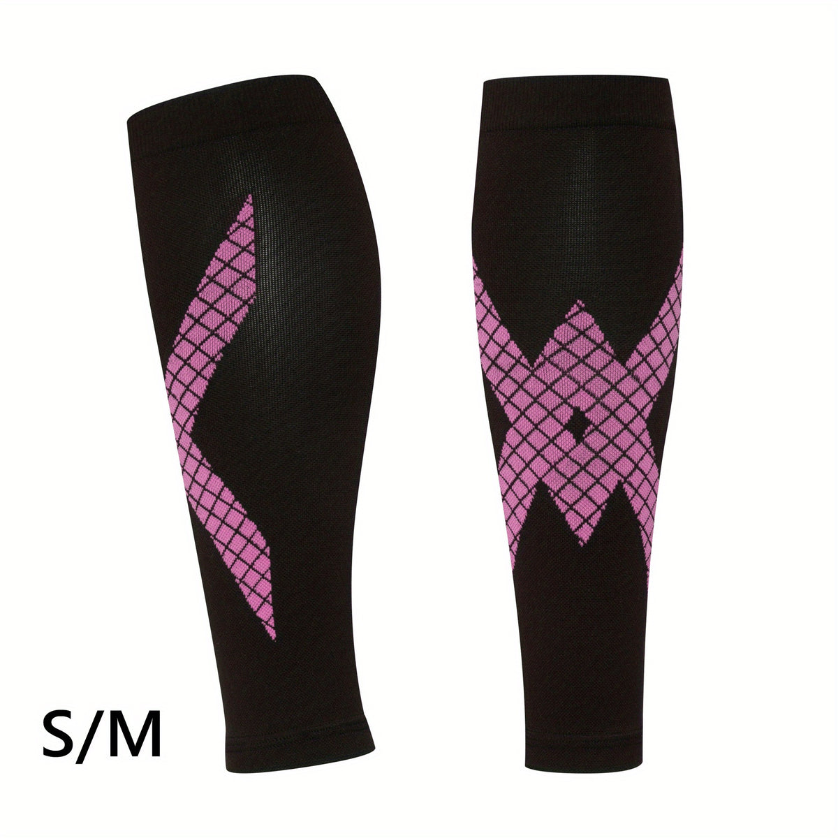 Striped Sports Leg Warmers Compression Calf Warmers