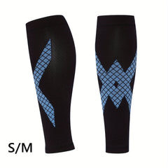 Striped Sports Leg Warmers Compression Calf Warmers