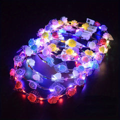 10pcs LED Light Hair Accessories for Parties and Couples Year Decorations