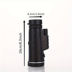 High Power Monocular Telescope for Long Distance Viewing