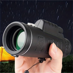 High Power Monocular Telescope for Long Distance Viewing