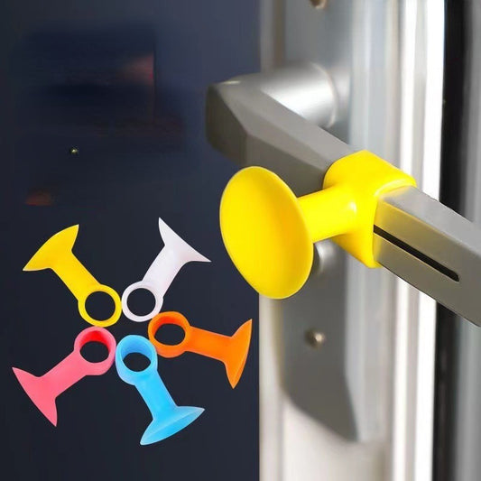 5pcs Silicone Door Stopper Anti-collision Pad for Toilet Bathroom Window