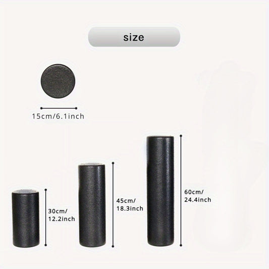 Solid Foam Yoga Roller for Back Leg Muscle Relaxation
