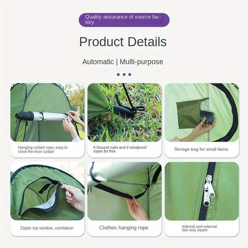 Portable Outdoor Camping Toilet Changing Room Shower Tent