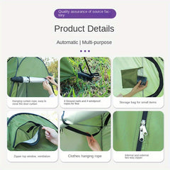 Portable Outdoor Camping Toilet Changing Room Shower Tent