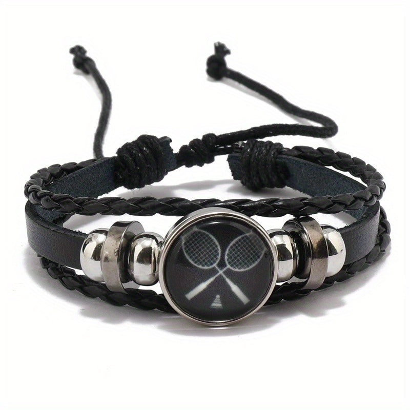 Personalized Badminton Team Fans Bracelet Souvenir Hand Rope