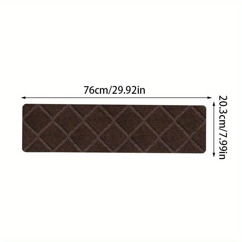 Non Slip Carpet Stair Treads - Indoor Self Adhesive Stair Rugs
