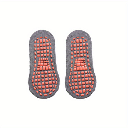 Yoga Pilates Silicone Anti Slip Grip Socks Ankle Dance Socks