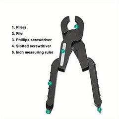 Portable Folding Plier Stainless Steel for Camping Picnic Cycling