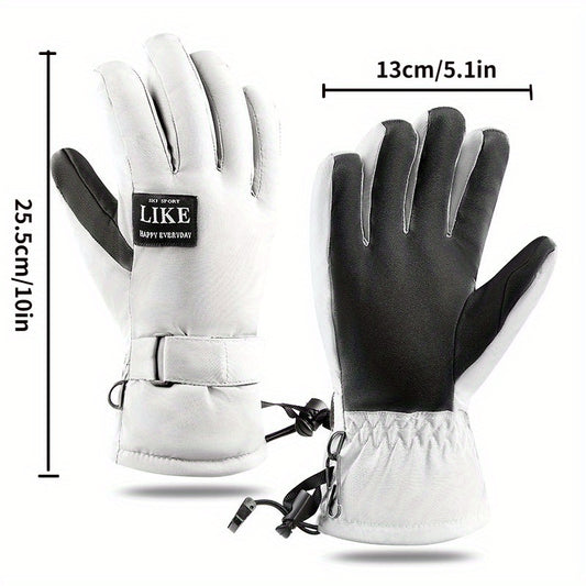 Winter Skiing Gloves Waterproof Coldproof Warm Touch Screen Non slip Glove