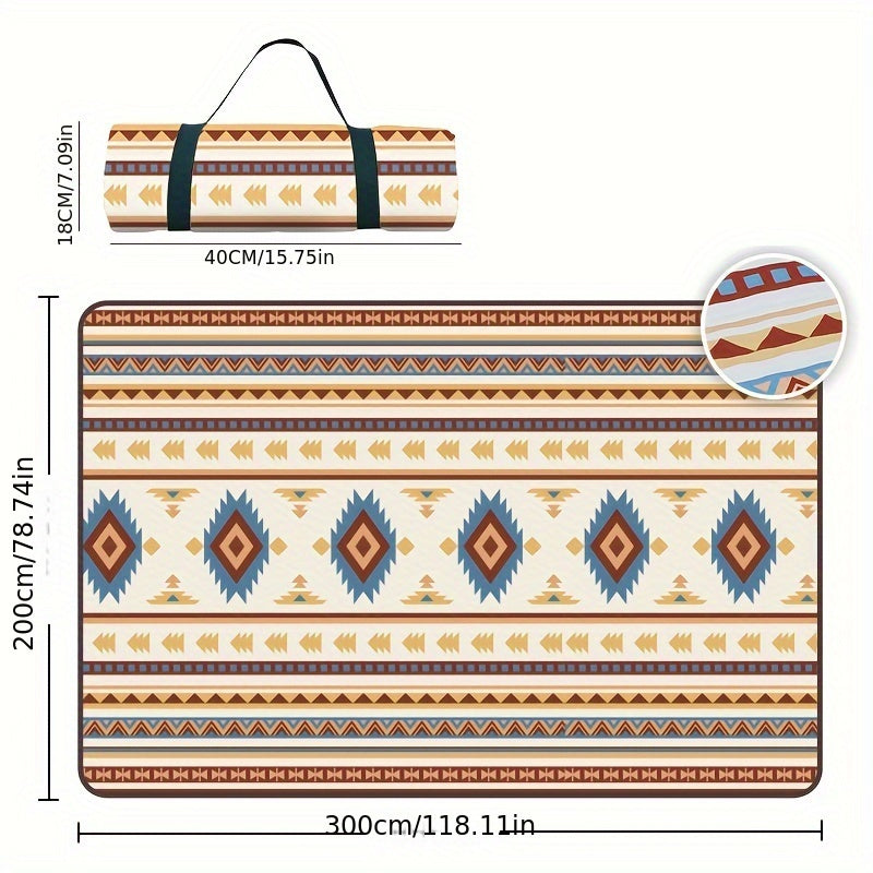 Outdoor Camping Mat Ultrasonic Thickened Moisture-proof Mat