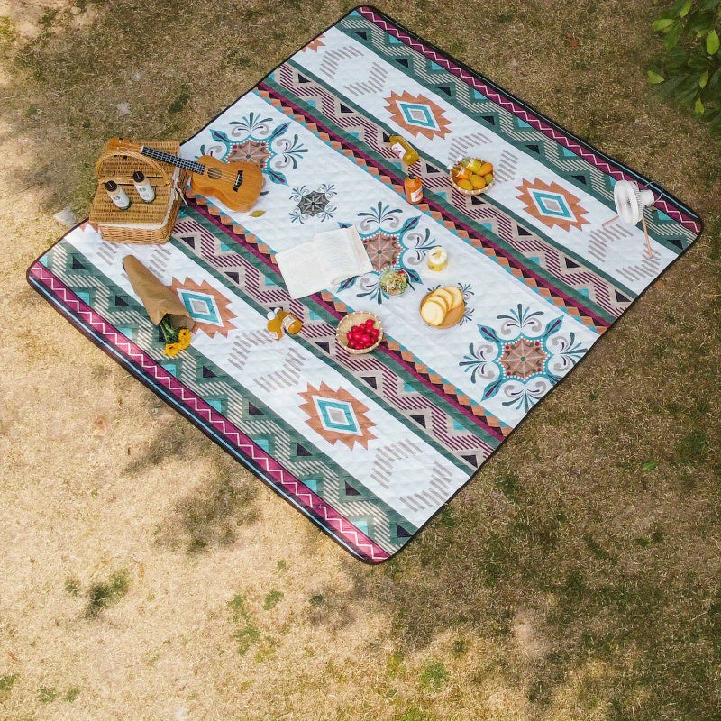 Outdoor Camping Mat Ultrasonic Thickened Moisture-proof Mat